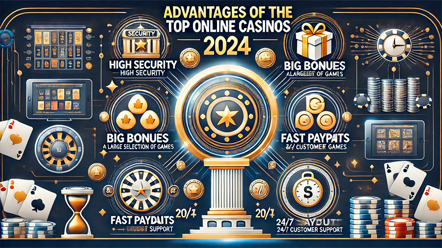 Advantages of the Top Online Casinos 2024