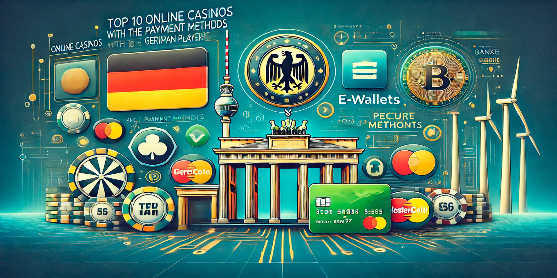 Top 10 online casinos with the best payment methods for German players