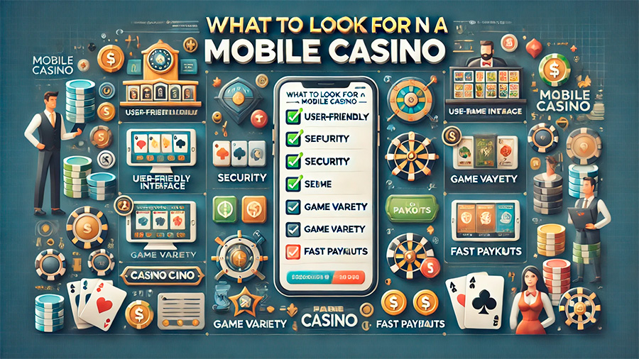 What to look for in a mobile casino